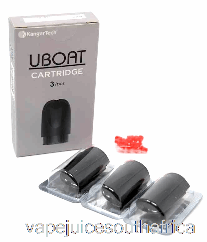 Vape Pods Kanger Uboat Replacement Pod Cartridges 1.5Ohm Coils (Pack Of 3)